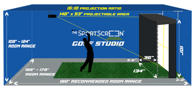 The SportScreen Golf Studio - Vanish LITE 13