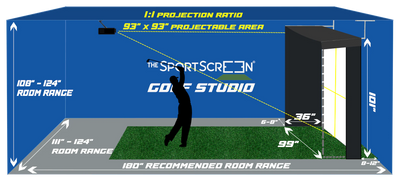 The SportScreen Golf Studio - Vanish LITE 9