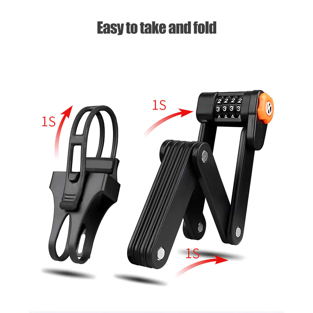 Birch Alloy Steel Folding Password Lock