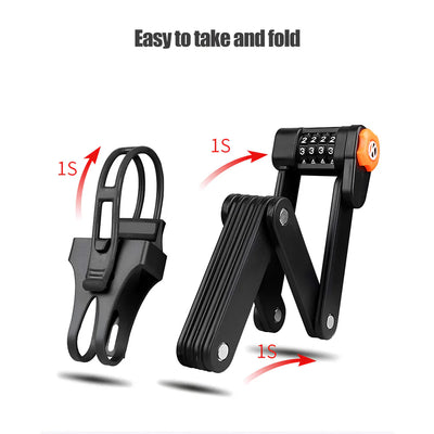 Birch Alloy Steel Folding Password Lock