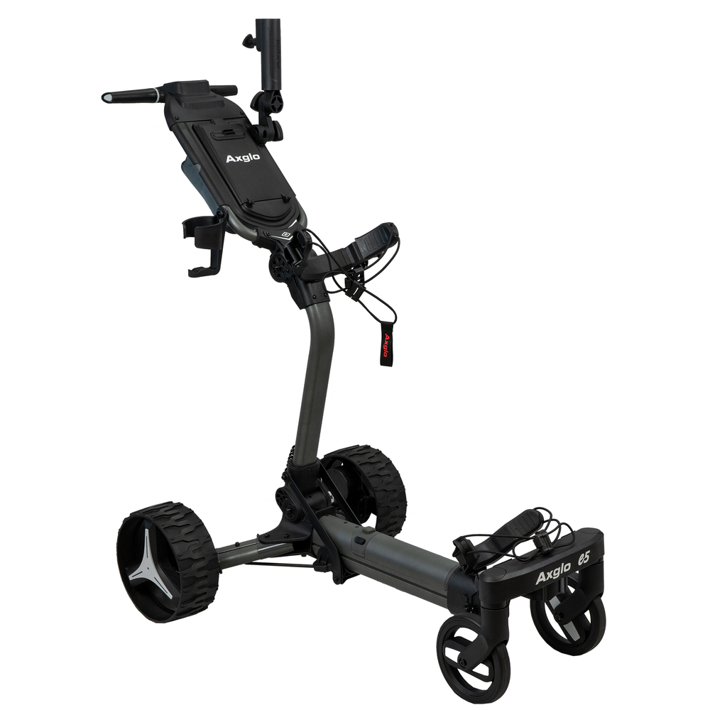 Axglo E5 Follow Me Electric Golf Push Cart