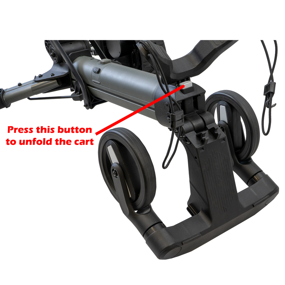 Axglo E5 Follow Me Electric Golf Push Cart