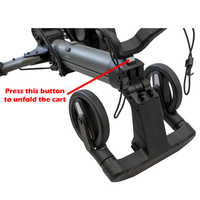 Axglo E5 Follow Me Electric Golf Push Cart