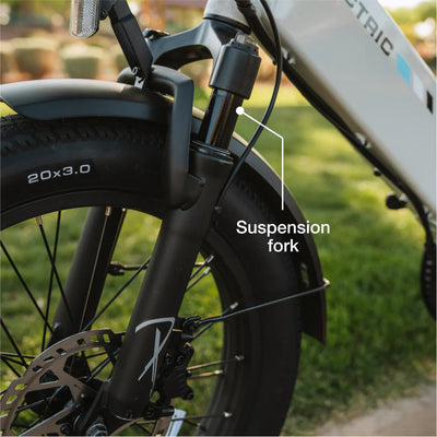 Lectric XP4 750 Step-Thru Stratus White eBike