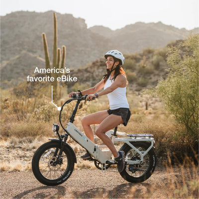 Lectric XP4 750 Step-Thru Stratus White eBike