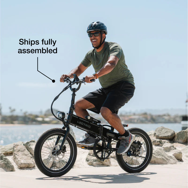 Lectric XP Lite2 JW Black eBike – Big Horn Golfer