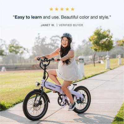 Lectric XP Lite2 Lavender Haze Long-Range eBike