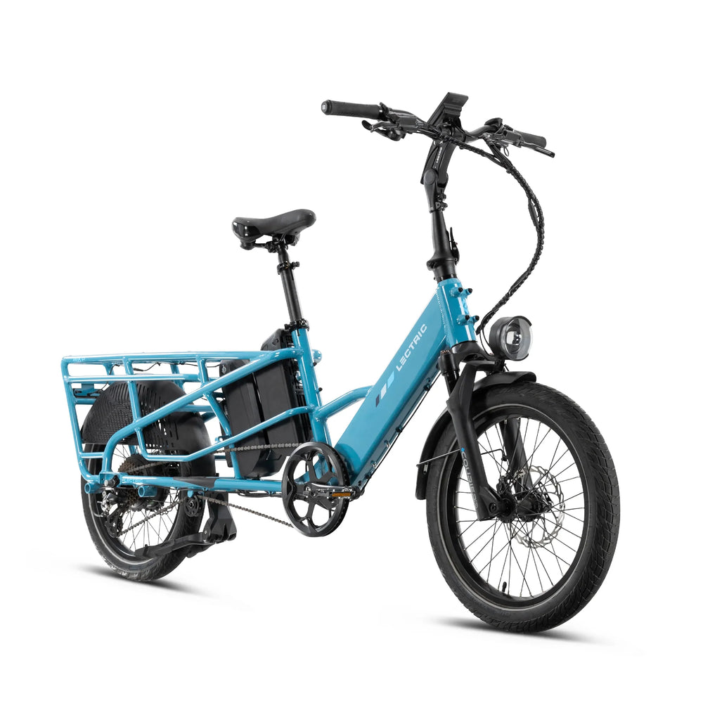 Lectric XPedition2 Raindrop Blue Dual-Battery eBike