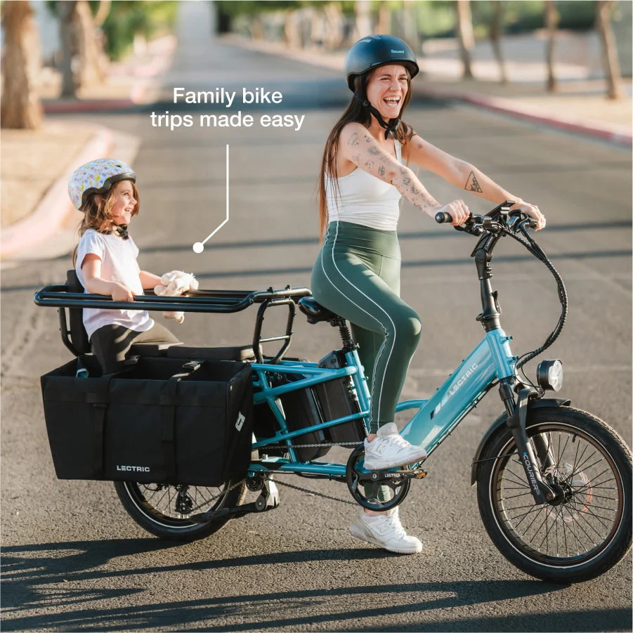 Lectric XPedition2 Raindrop Blue Dual-Battery eBike