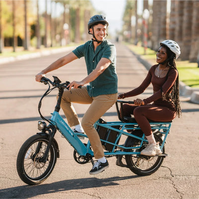 Lectric XPedition2 Raindrop Blue eBike