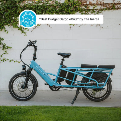 Lectric XPedition2 Raindrop Blue Dual-Battery eBike