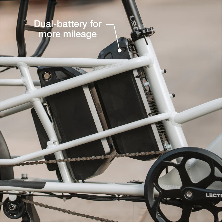 Lectric XPedition2 Stratus White eBike