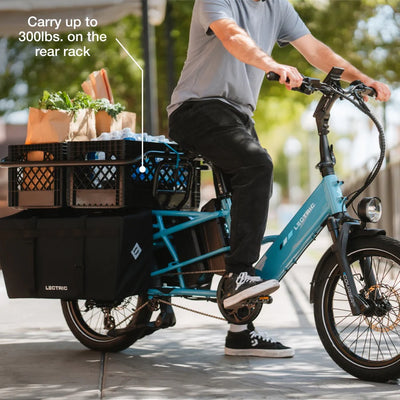 Lectric XPedition2 Raindrop Blue Dual-Battery eBike