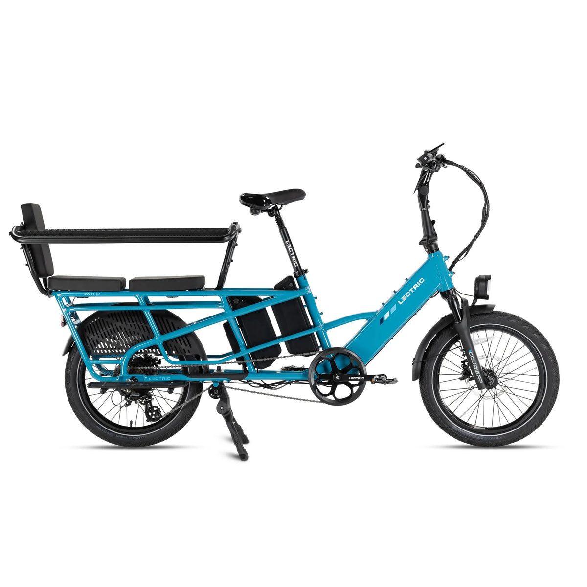 Lectric XPedition2 Raindrop Blue Dual-Battery eBike – Big Horn Golfer