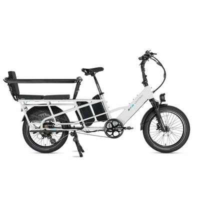Lectric XPedition2 Stratus White Dual-Battery eBike