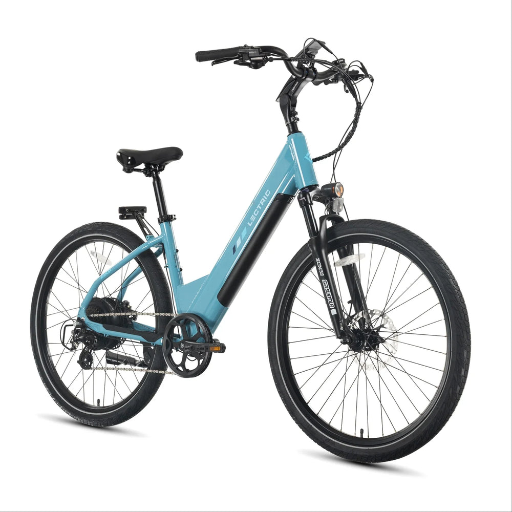 Lectric XPress2 Raindrop Blue Cruiser eBike