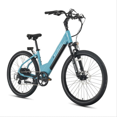Lectric XPress2 Raindrop Blue Cruiser eBike