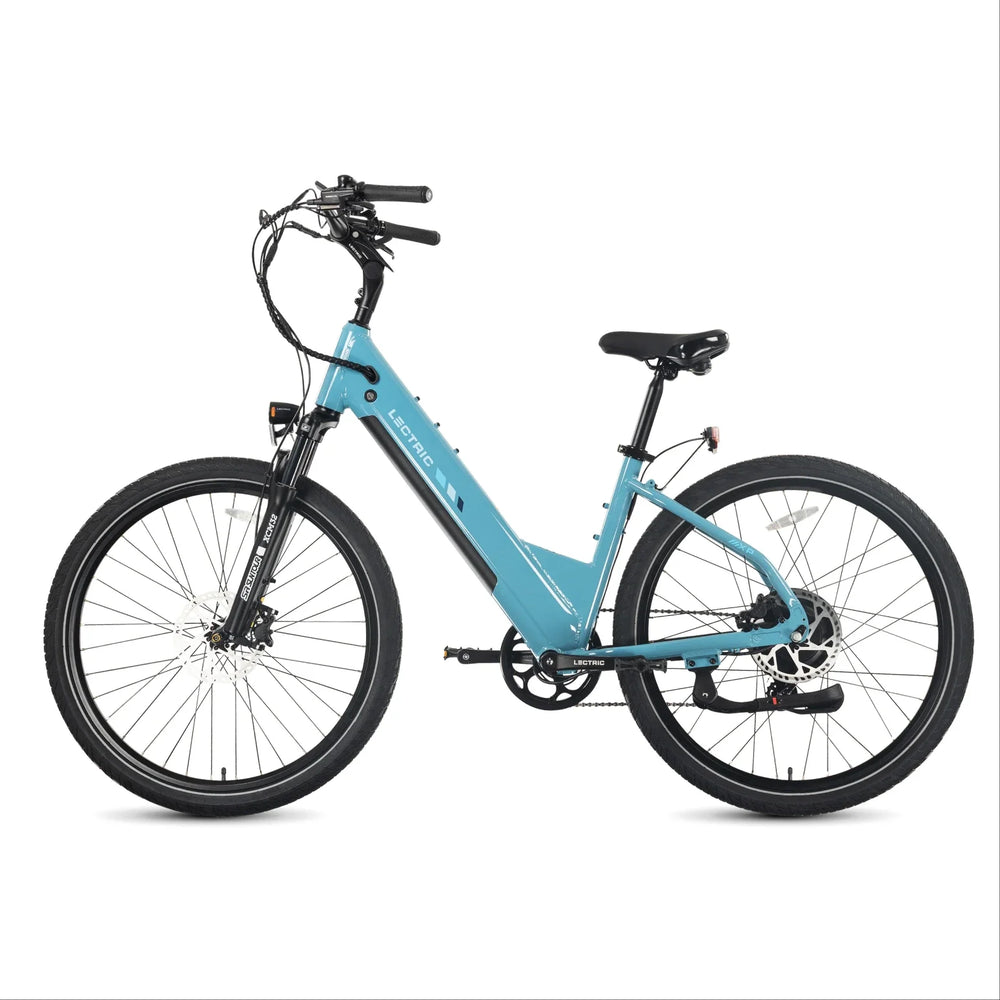 Lectric XPress2 Raindrop Blue Cruiser eBike