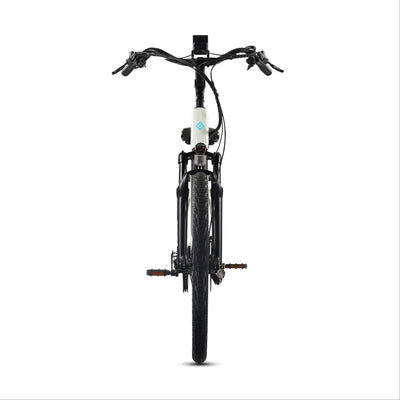 Lectric XPress2 Stratus White Cruiser eBike