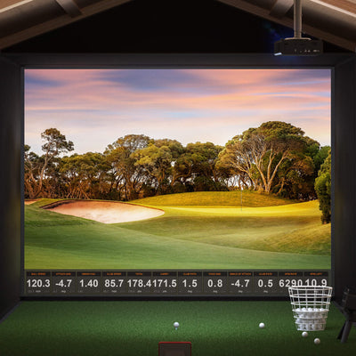 BenQ AH30ST 3000-Lumen Short Throw 1080P LED Golf Simulator Projector