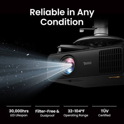 BenQ AH30ST 3000-Lumen Short Throw 1080P LED Golf Simulator Projector