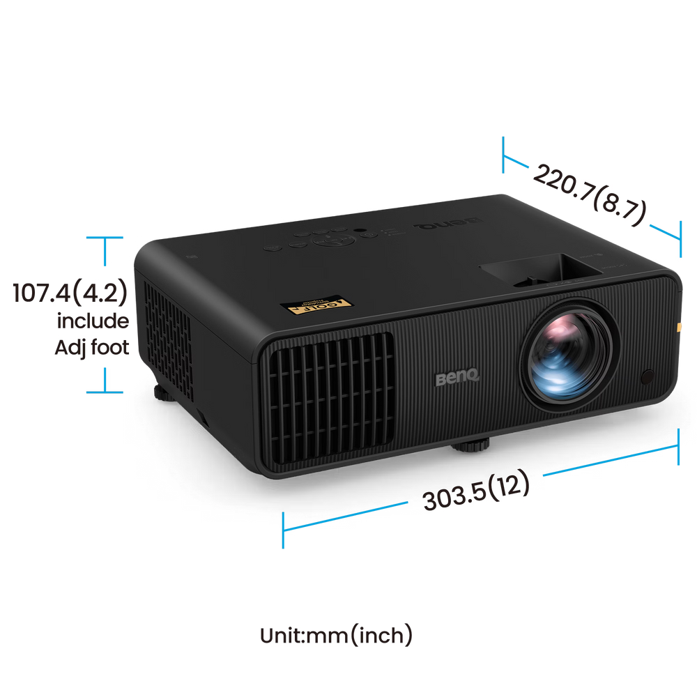 BenQ AH30ST 3000-Lumen Short Throw 1080P LED Golf Simulator Projector