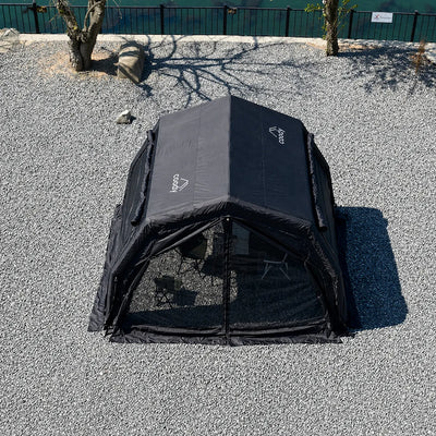 RBM Outdoors Coody AirTarp Pro Inflatable Canopy for 17.2 Pro, 10.0 Pro & Hub Pro - Black
