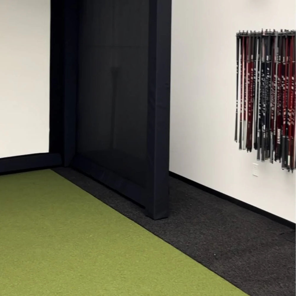 Shop Indoor Golf TIGS Bermuda Black Golf Turf