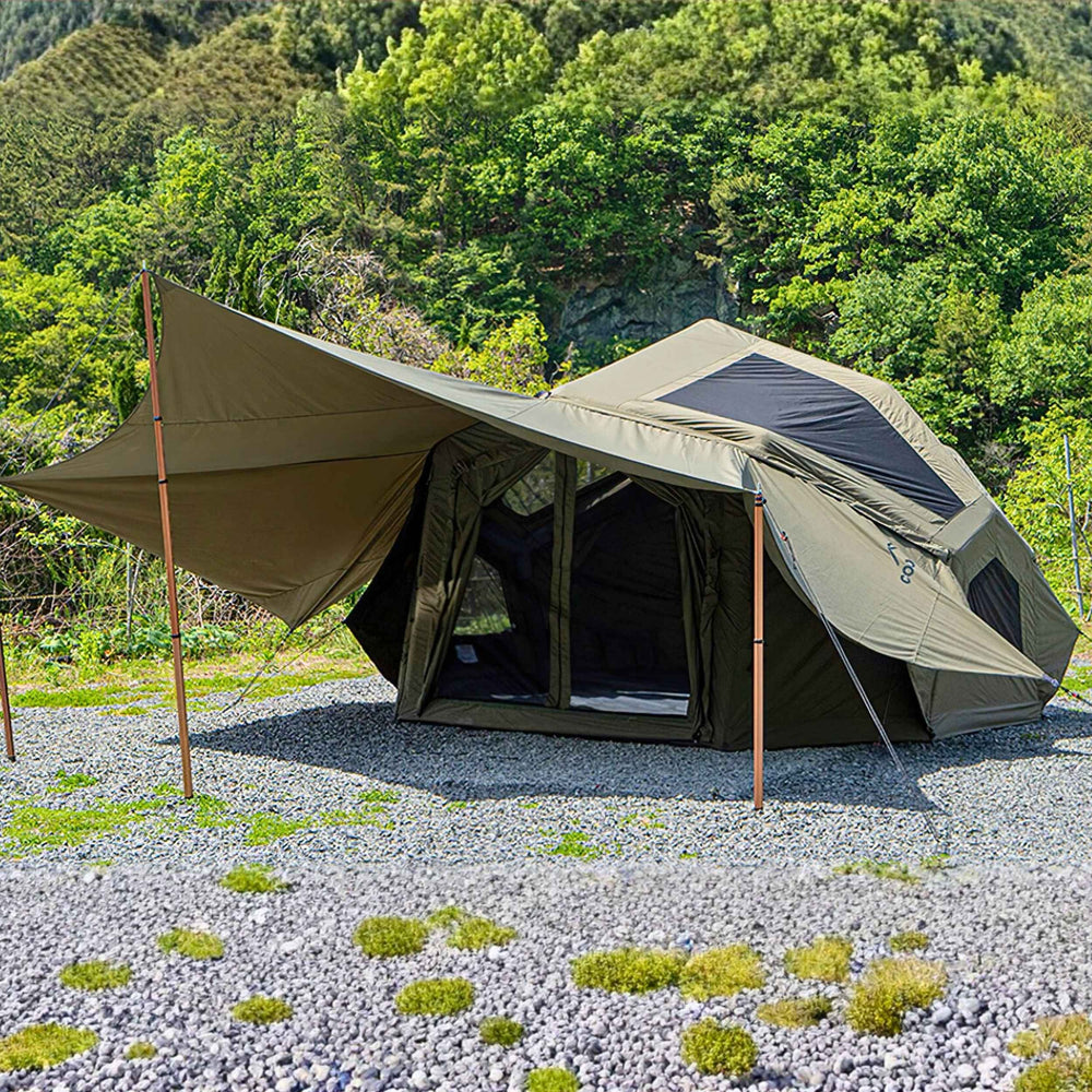 Coody | RBM Bestona Inflatable Tent for 2-4 Person (Forest Green)