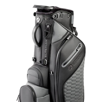 Motocaddy M7 GPS Remote Control Electric Push Cart with EliteFLEX Hybrid Golf Bag Bundle