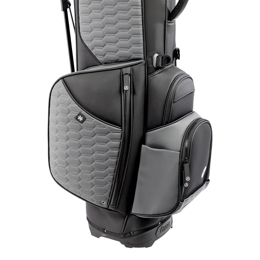 Motocaddy M7 Electric Remote Control Push Cart with EliteFLEX Hybrid Golf Bag Bundle