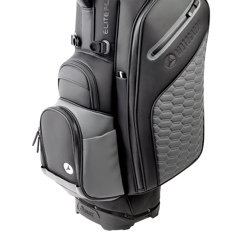 Motocaddy M7 GPS Remote Control Electric Push Cart with EliteFLEX Hybrid Golf Bag Bundle