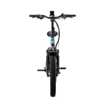 Lectric XP4 750 Step-Thru Raindrop Blue eBike