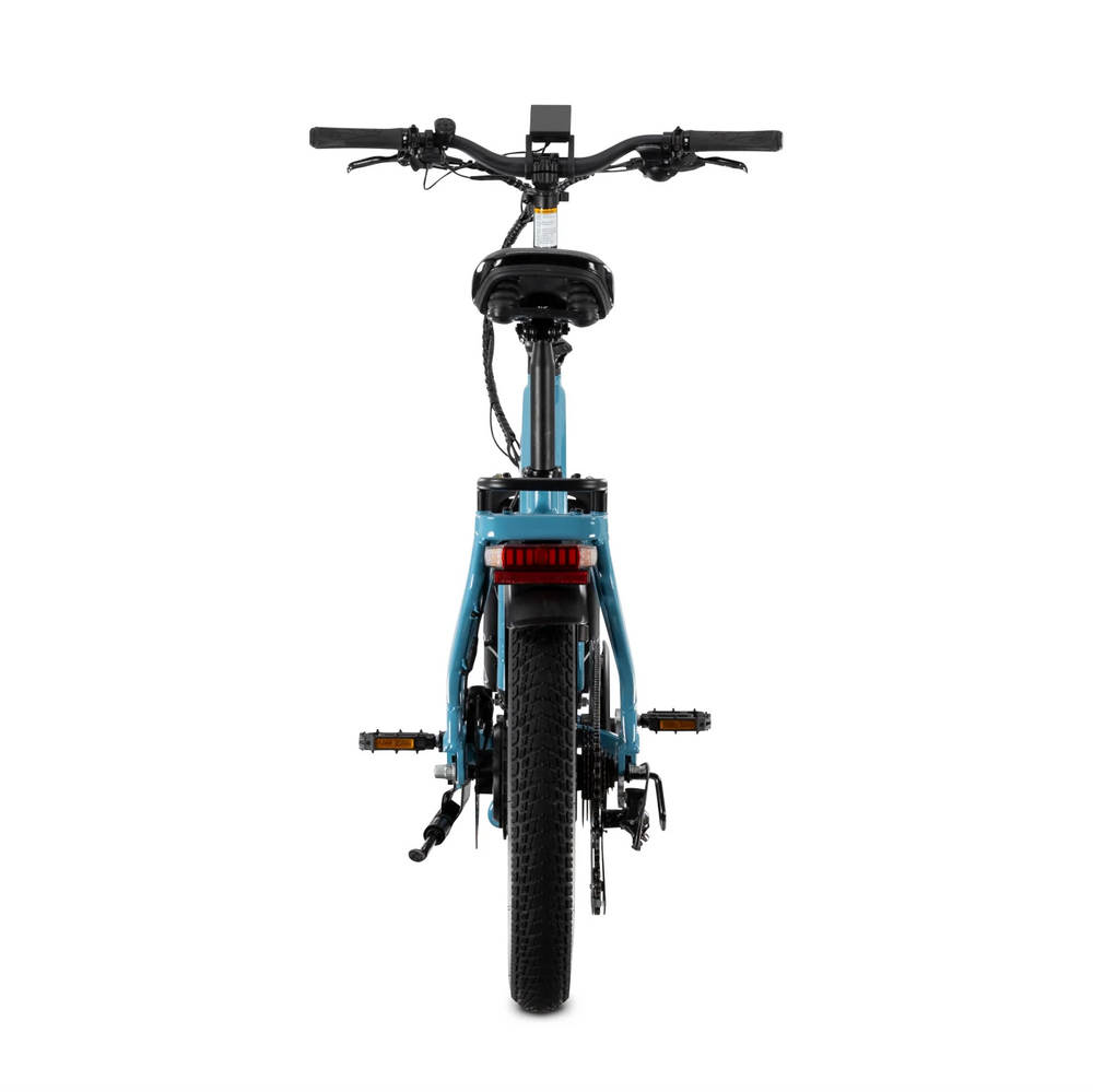 Lectric XP4 750 Step-Thru Raindrop Blue eBike