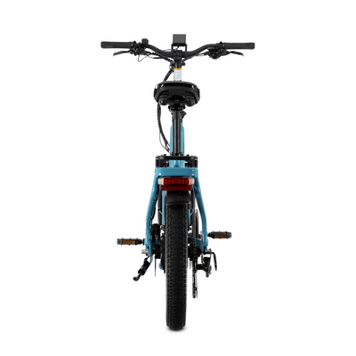 Lectric XP4 750 Step-Thru Raindrop Blue eBike
