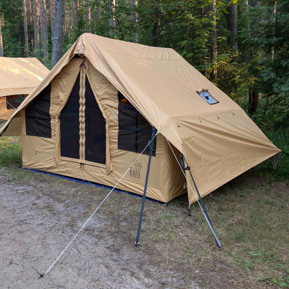RBM Outdoors Panda Medium - Inflatable tent for 1-4 person (Sunny Beige)