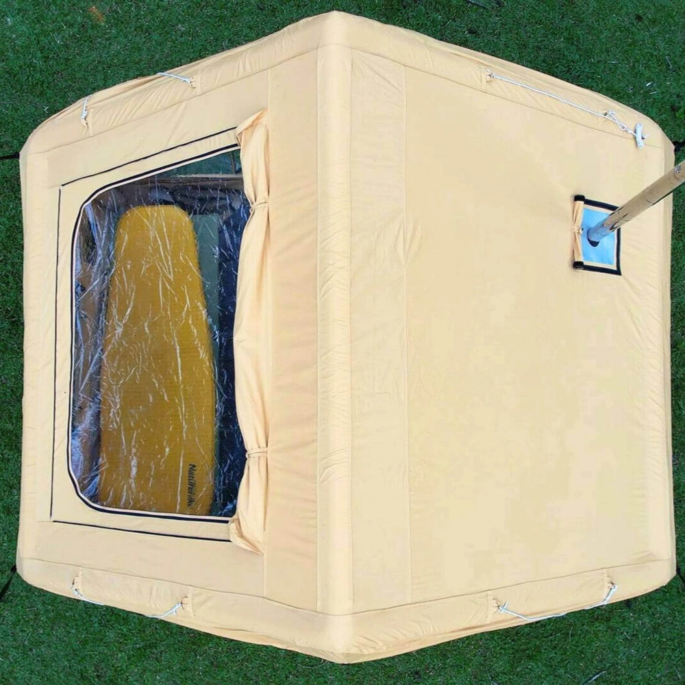 RBM Outdoors Panda Medium - Inflatable tent for 1-4 person (Sunny Beige)