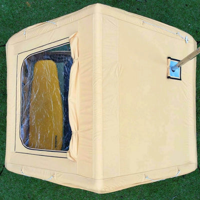 RBM Outdoors Panda Medium - Inflatable tent for 1-4 person (Sunny Beige)