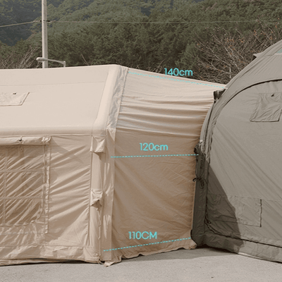 RBM Outdoors Coody Connector Aurora Dome-to-Tent(17.2, 13.6, Hub, 10)- Beige