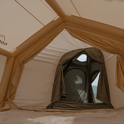 RBM Outdoors Coody Connector Aurora Dome-to-Tent(17.2, 13.6, Hub, 10)- Beige