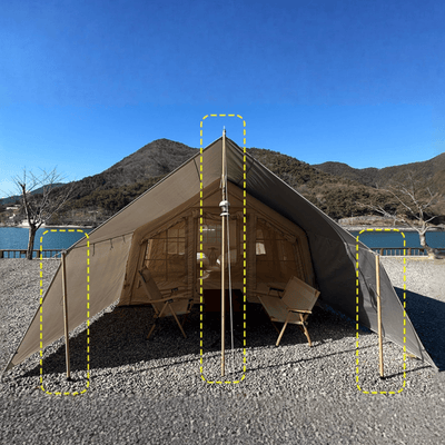 RBM Outdoors Coody pole tent