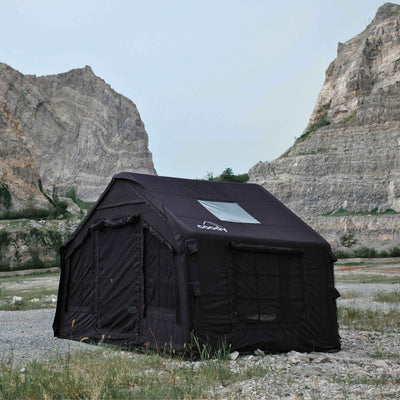 RBM Outdoors Coody 8.0 Black - Inflatable Tent House for Camping 1-4 person