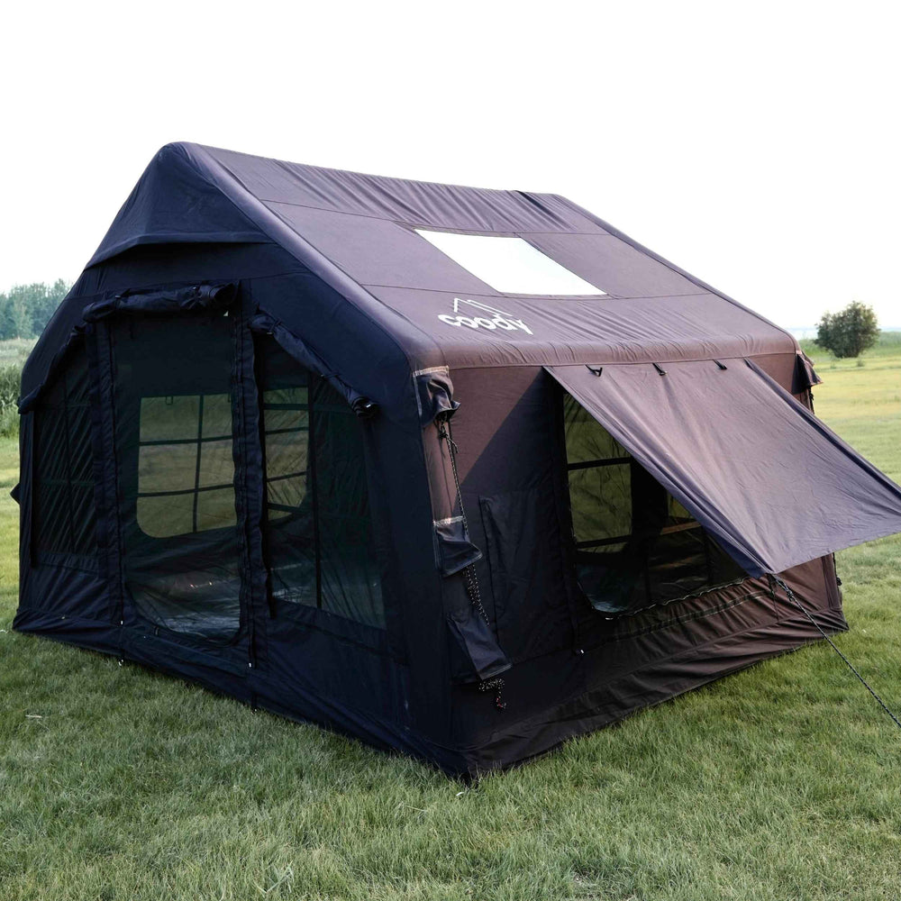 RBM Outdoors Coody 8.0 Black - Inflatable Tent House for Camping 1-4 person