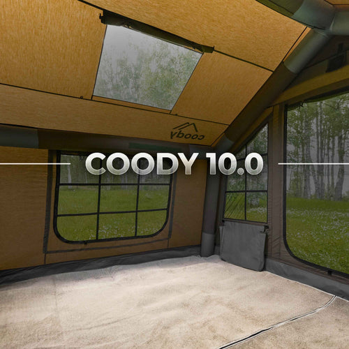 RBM Outdoors Coody Carpet – Tailored for Coody Familia AirTent 10.0 (Forest Green)