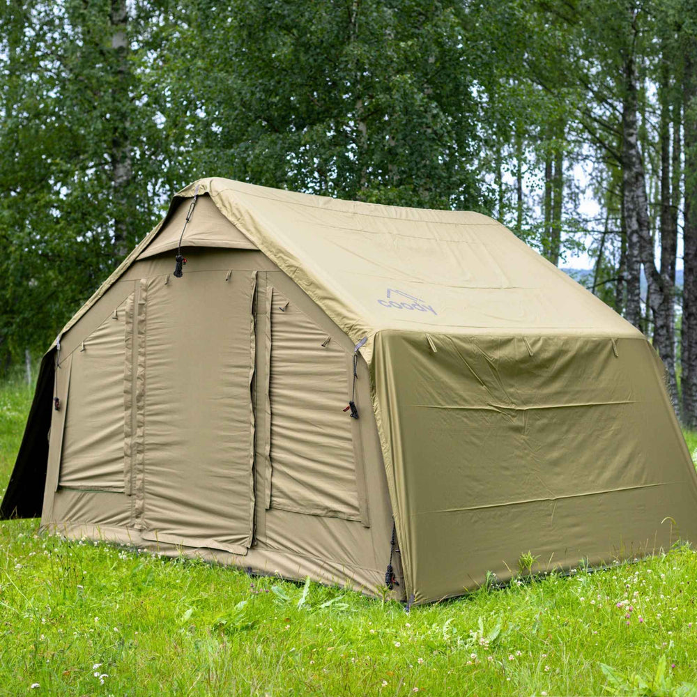 RBM Outdoors Coody 8.0 Forest Green - Inflatable Tent House for Camping 1-4 person