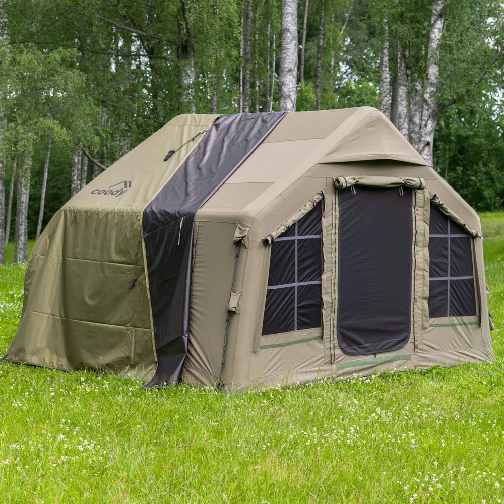 RBM Outdoors Coody 8.0 Forest Green - Inflatable Tent House for Camping 1-4 person