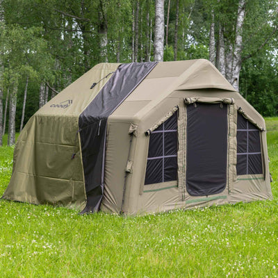 RBM Outdoors Coody 8.0 Forest Green - Inflatable Tent House for Camping 1-4 person