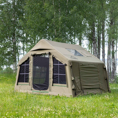 RBM Outdoors Coody 8.0 Forest Green - Inflatable Tent House for Camping 1-4 person