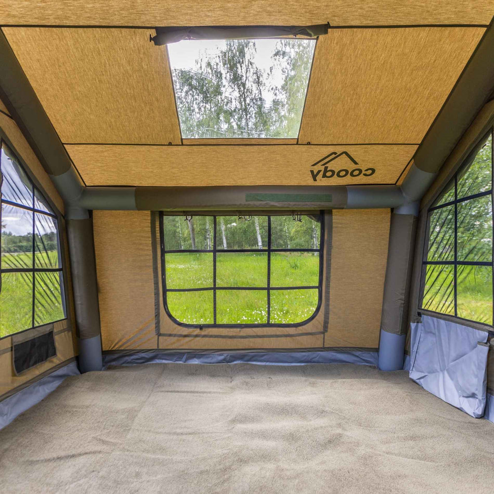 RBM Outdoors Coody 8.0 Forest Green - Inflatable Tent House for Camping 1-4 person