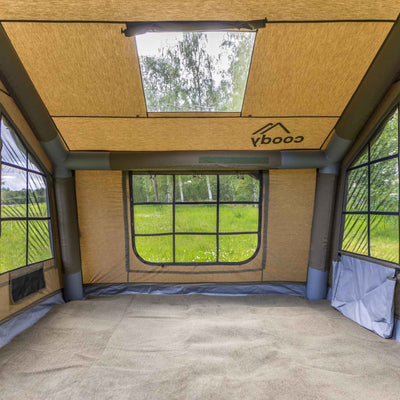 RBM Outdoors Coody 8.0 Forest Green - Inflatable Tent House for Camping 1-4 person